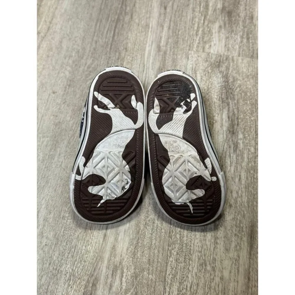 Converse All Star High Top Unicorn Toddler Sneakers Size 5 Lace‎ Up Hook & Loop.